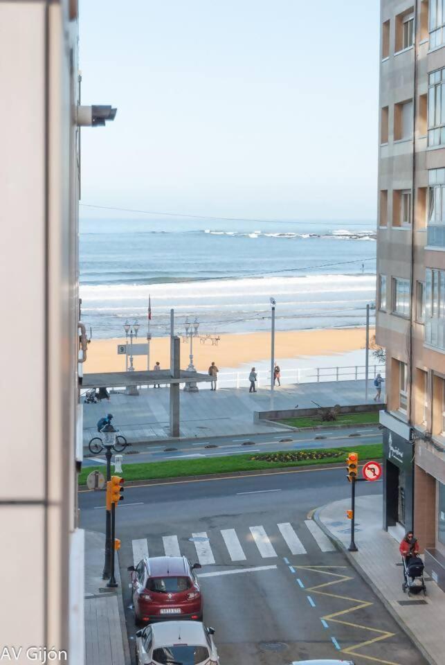 Apartamento La Playa 17 Gijón Exteriér fotografie